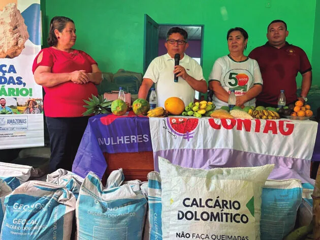 Produção agrícola familiar no interior do Amazonas