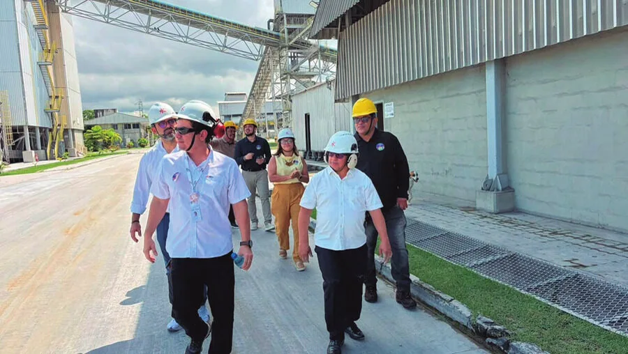 Visita a instalação industrial do polo naval do Amazonas